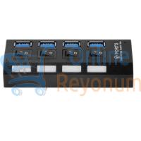 Alfais 5134 4 Port USB 3.0 2.0 Hub Çoğaltıcı