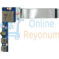 Lenovo Orijinal ideapad S400 80A1 80BY Usb Audio Jack Sd Kart Board