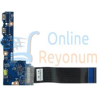 Lenovo Orijinal ideapad S400 80A1 80BY Usb Audio Jack Sd Kart Board
