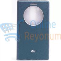 LG G3 Mini Darbeye Dayanıklı Pencereli Kapaklı Kılıf