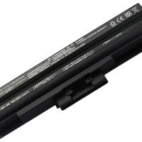 RETRO Sony Vaio VGP-BPS13, VGP-BPS21 Notebook Bataryası - Siyah - 6 Cell