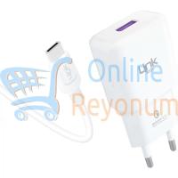 Link Tech T443E Eco Friendly 18W TypeC Şarj Aleti
